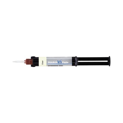 Kuraray 3612EU Panavia V5 Universal Resin Cement Paste Syringe 4.6 mL Clear Kuraray 3612EU Panavia V5 Universal Resin Cement Paste Syringe 4.6 mL Clear